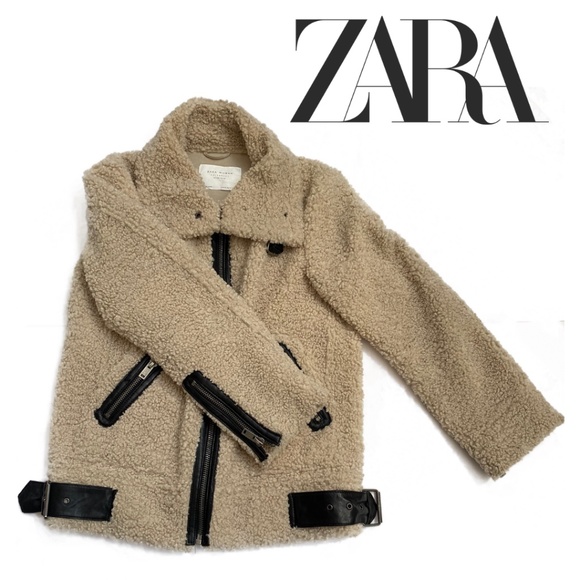 Zara Jackets & Blazers - Zara Belted Teddy Jacket